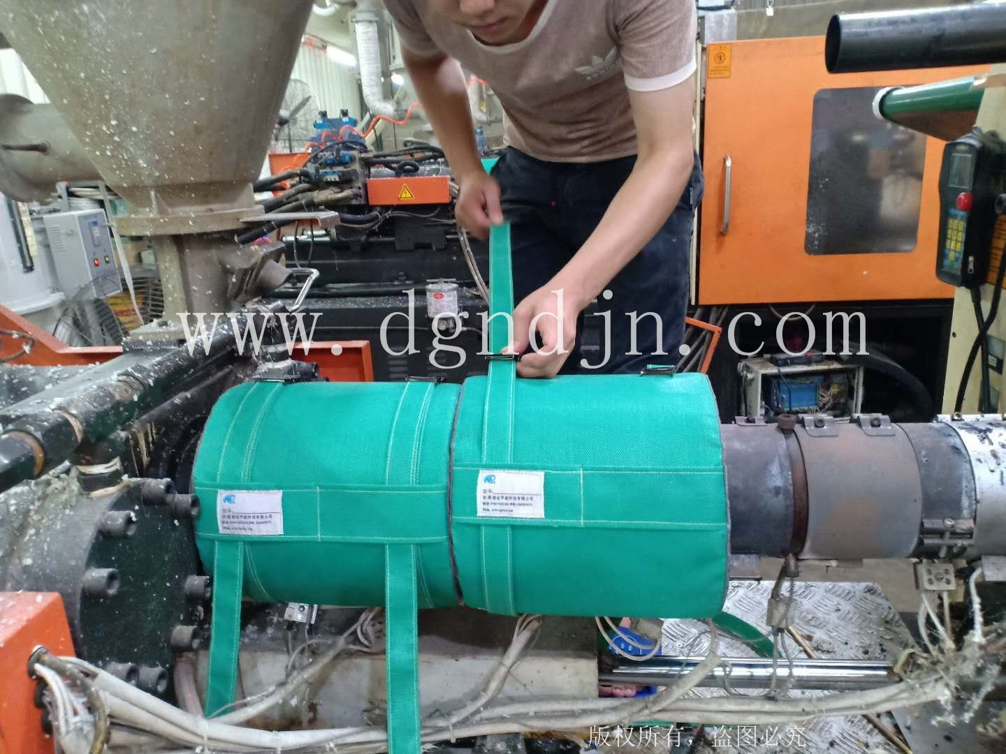 注塑機(jī)氣凝膠隔熱罩-